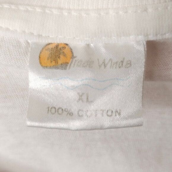 Vintage Solar Eclipse T Shirt Mens Size Large White 90s 1998 Atlantis Submarines - Picture 6 of 7